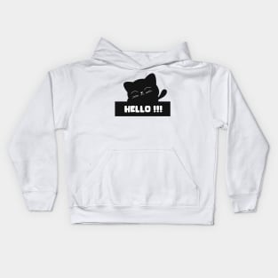 Hello cat Kids Hoodie